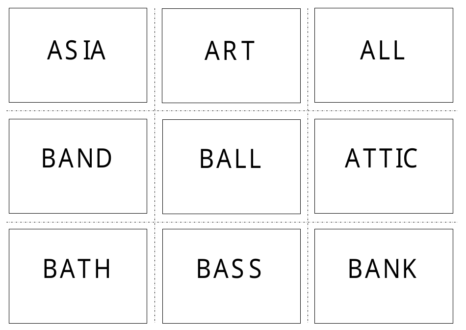 American Sign Language Manual Alphabet Practice Flashcards, Page 34