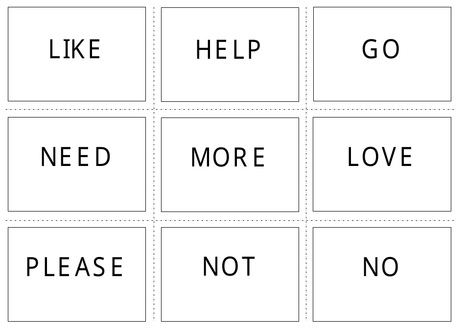 American Sign Language Manual Alphabet Practice Flashcards, Page 8