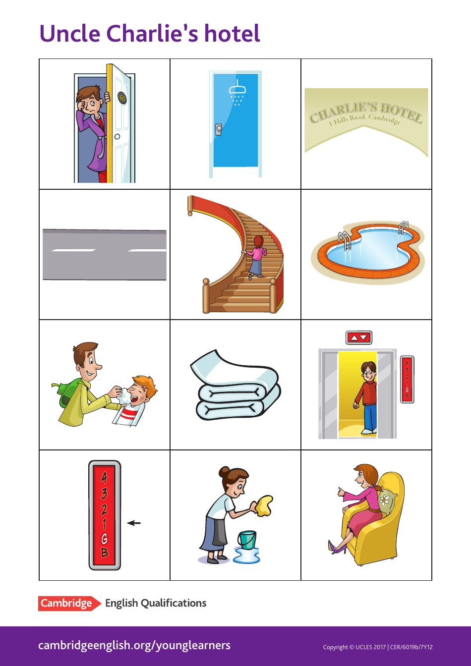 Cambridge A1 English Flashcards, Page 16