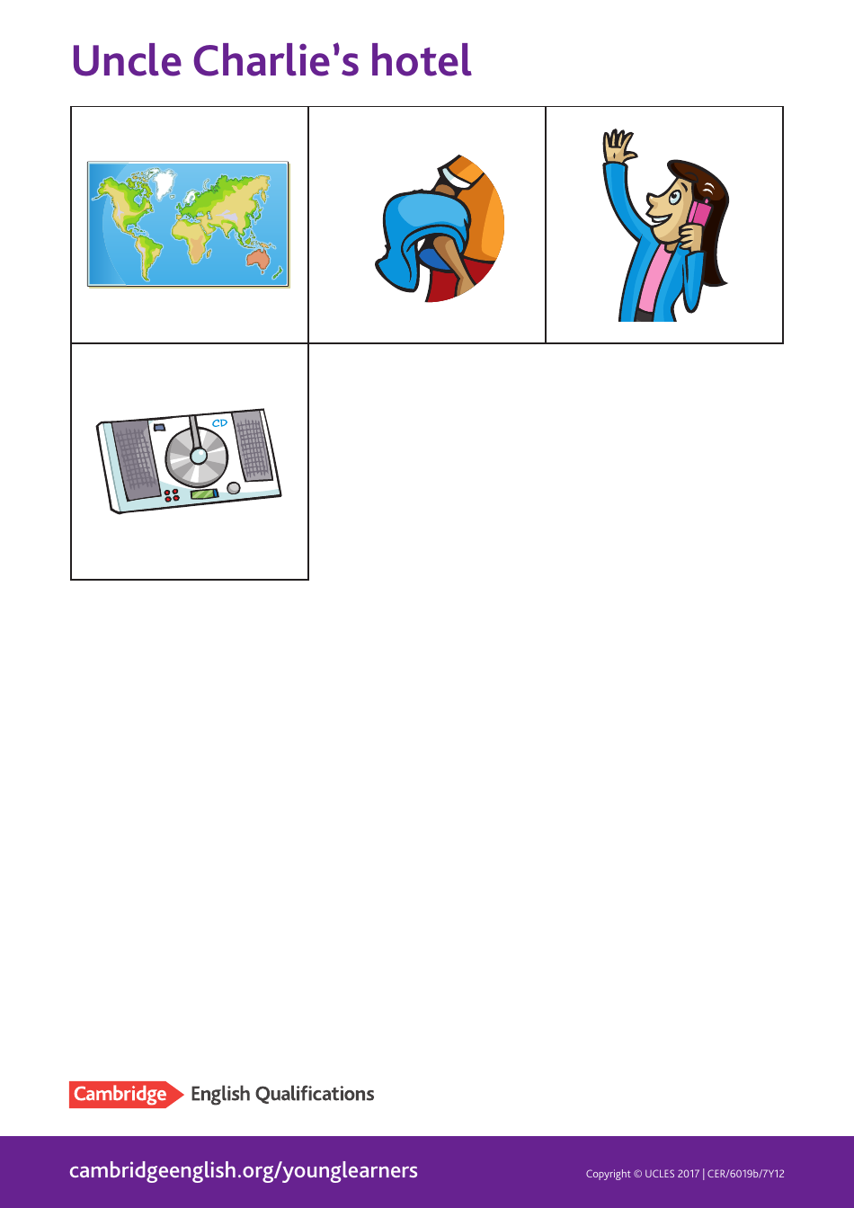 Cambridge A1 English Flashcards, Page 17