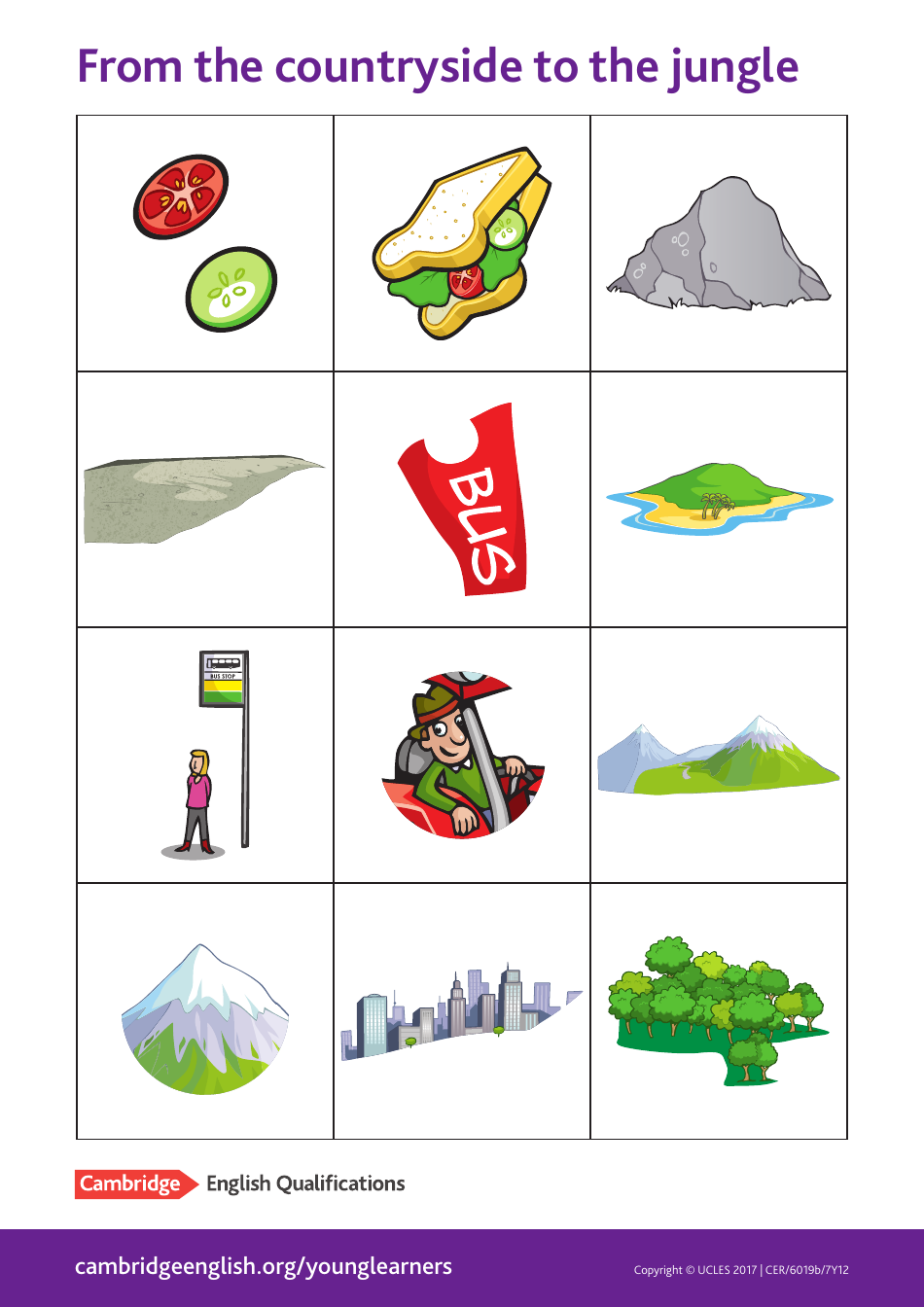 Cambridge A1 English Flashcards, Page 20