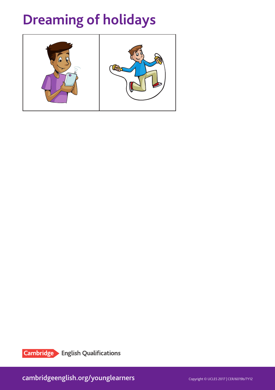 Cambridge A1 English Flashcards, Page 33