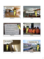 Spanish Vocab Revision Flashcards - School, Page 2