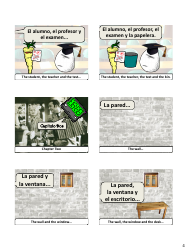 Spanish Vocab Revision Flashcards - School, Page 4