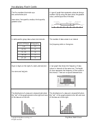 Grade 6 Math Vocabulary Flash Cards, Page 44