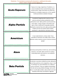 Document preview: Glossary Flash Cards