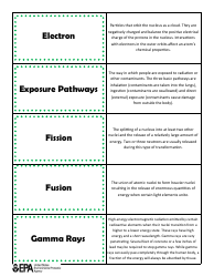 Glossary Flash Cards, Page 4