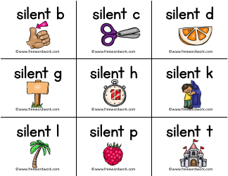 Phonics Flashcards With Pictures, Page 2