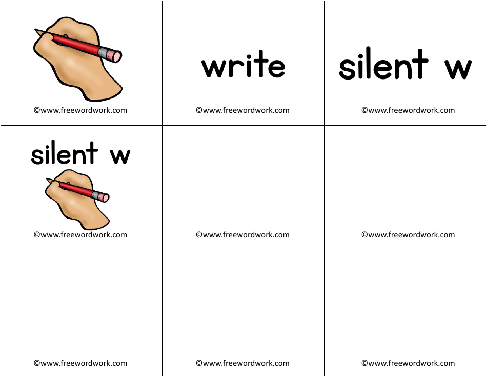 Phonics Flashcards With Pictures, Page 5