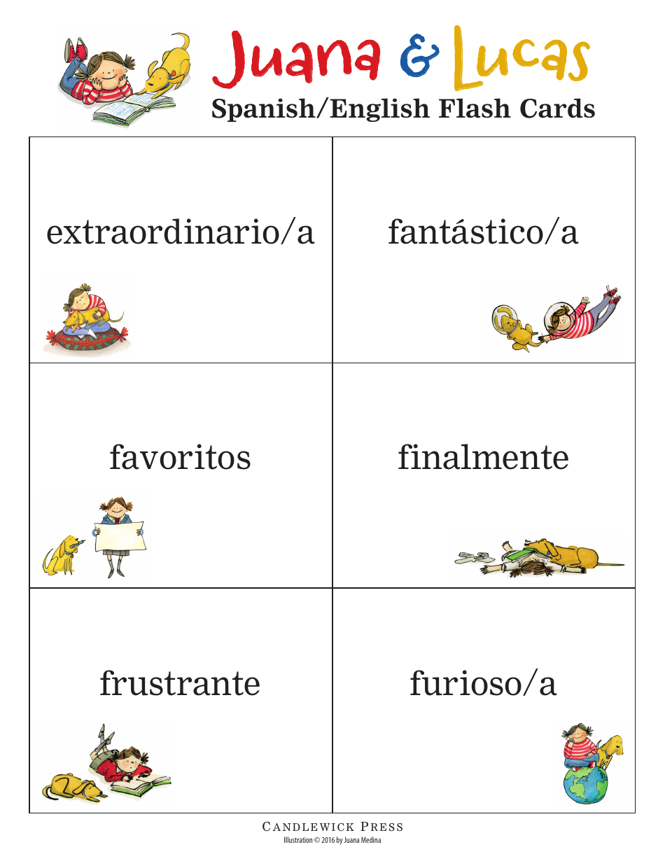 Spanish / English Flashcards - Juana  Lucas, Page 11