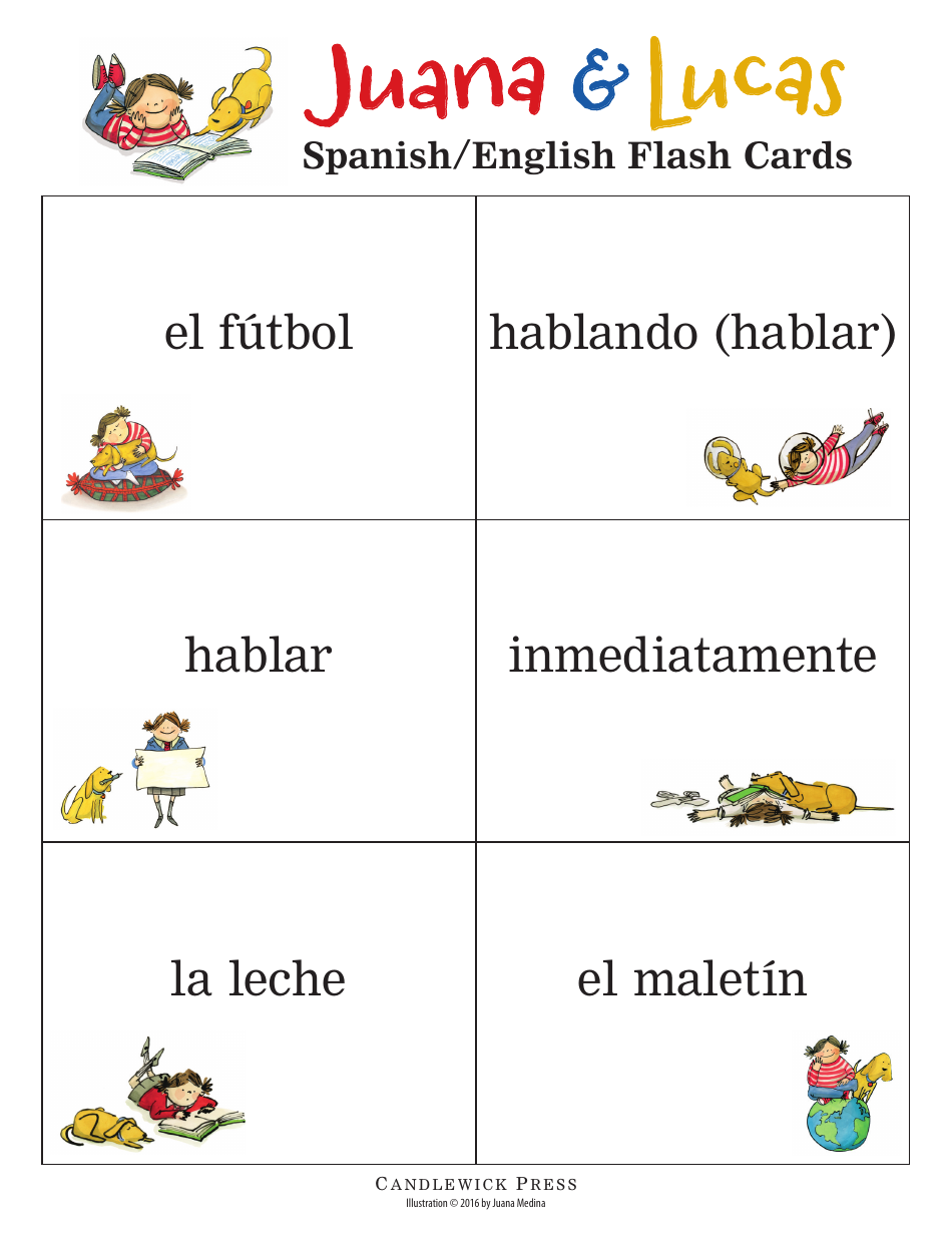 Spanish / English Flashcards - Juana  Lucas, Page 13