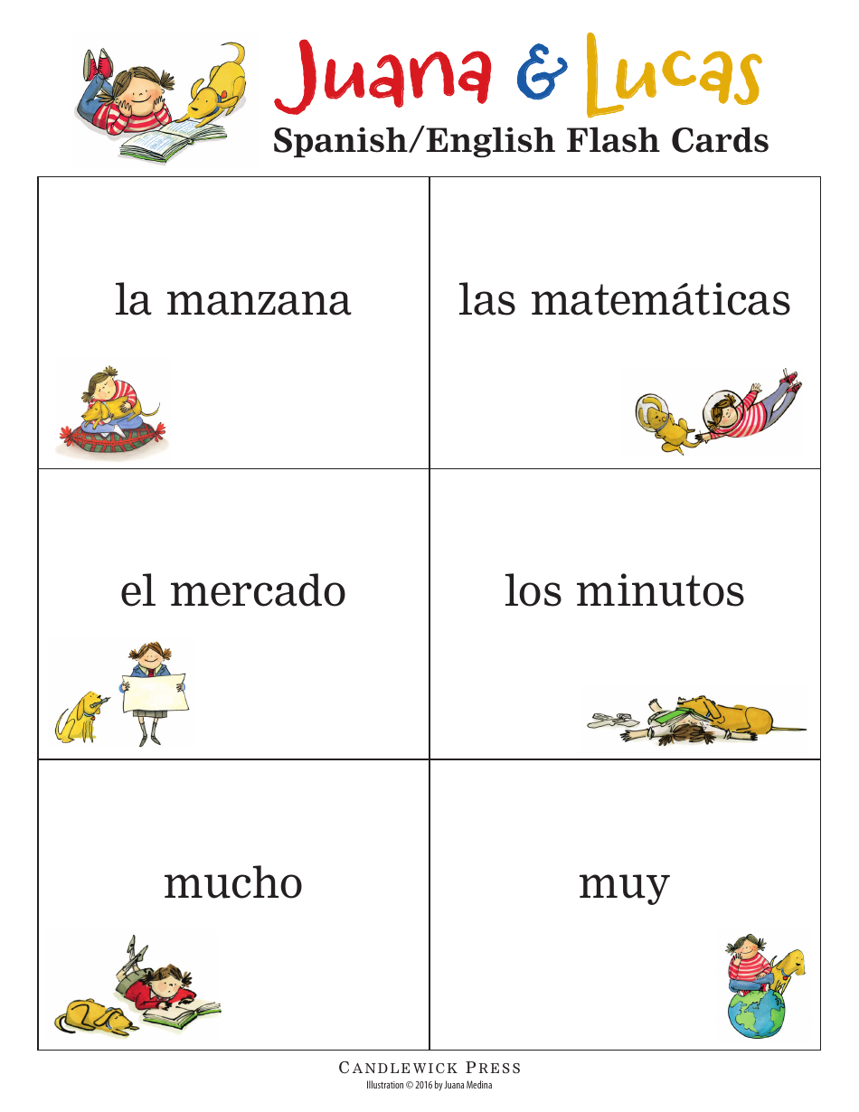 Spanish / English Flashcards - Juana  Lucas, Page 15