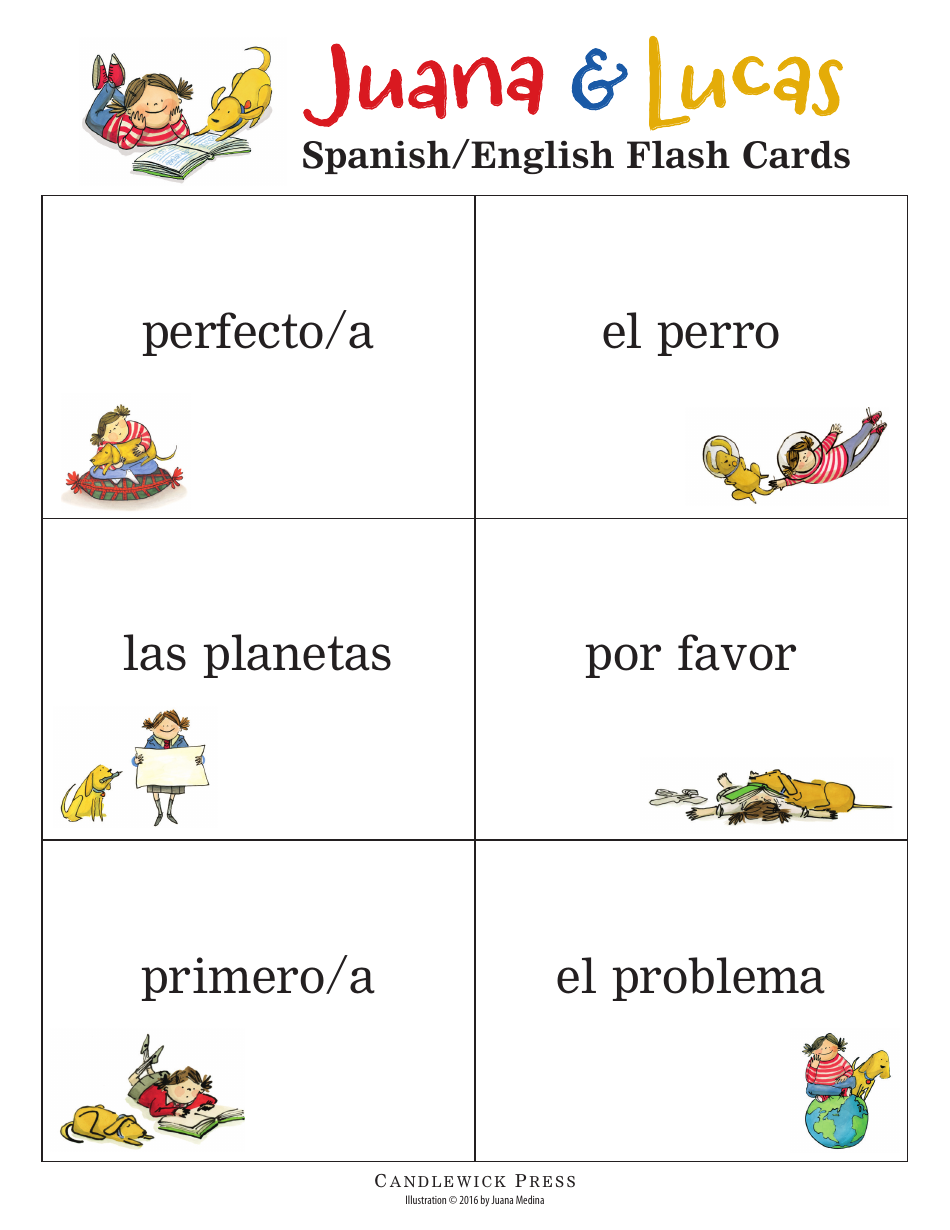Spanish / English Flashcards - Juana  Lucas, Page 19