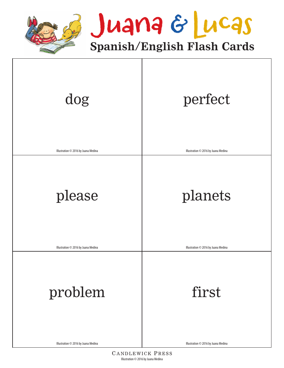 Spanish / English Flashcards - Juana  Lucas, Page 20