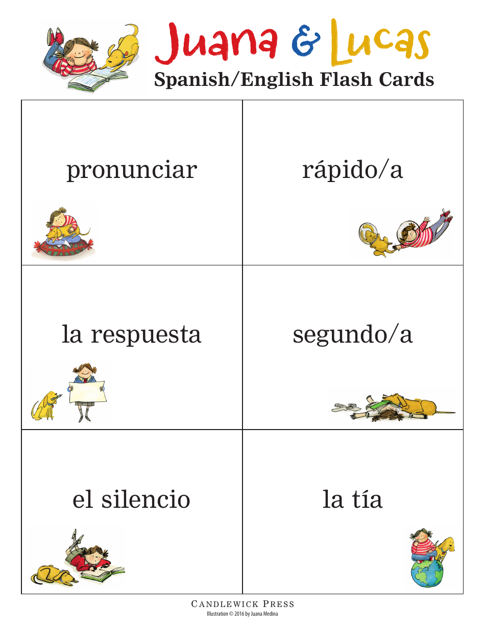 Spanish / English Flashcards - Juana  Lucas, Page 21