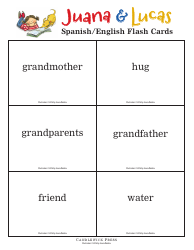 Spanish/English Flashcards - Juana &amp; Lucas, Page 2
