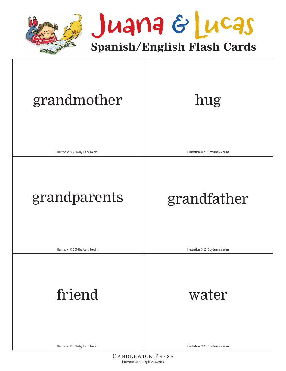 Spanish / English Flashcards - Juana  Lucas, Page 2