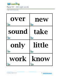 Fry&#039;s Sight Words Flashcards - 1-200, Page 14