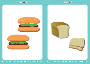 Food Flashcards Set, Page 2