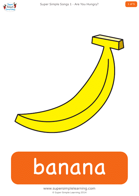 Food Flashcards - Super Simple Learning