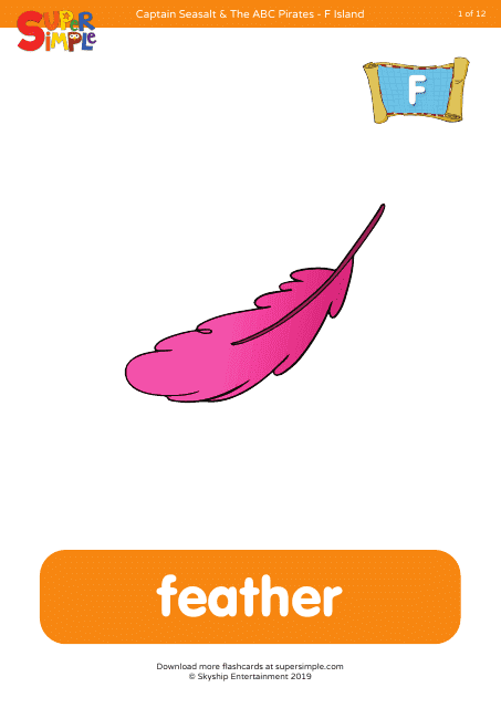 Letter F Flashcards - Skyship Entertainment Download Pdf