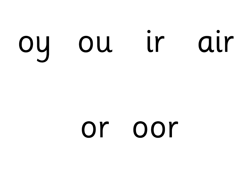 Phonics Flashcards - Images, Page 4