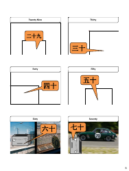 Chinese Simplified Revision Flashcards - Numbers, Page 6