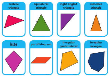 Small Shape Flashcards, Page 3