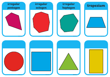 Small Shape Flashcards, Page 4