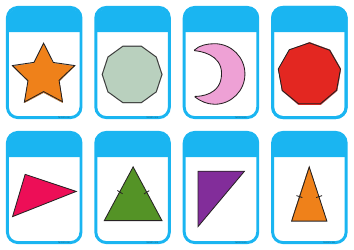 Small Shape Flashcards, Page 6