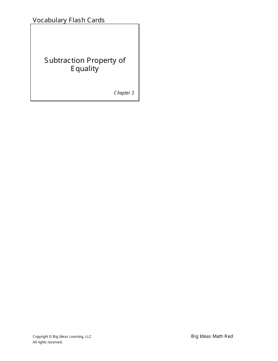 Grade 7 Math Vocabulary Flashcards, Page 15