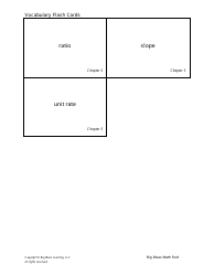 Grade 7 Math Vocabulary Flashcards, Page 21