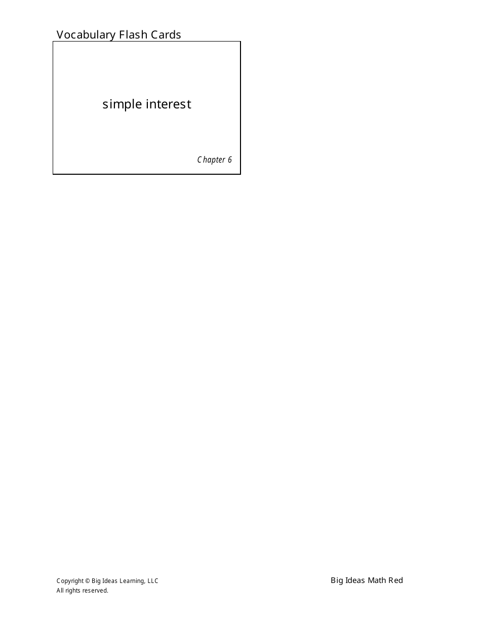 Grade 7 Math Vocabulary Flashcards Download Printable PDF | Templateroller