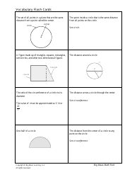 Grade 7 Math Vocabulary Flashcards, Page 32