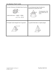 Grade 7 Math Vocabulary Flashcards, Page 34