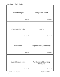 Grade 7 Math Vocabulary Flashcards, Page 35