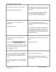 Grade 7 Math Vocabulary Flashcards, Page 36