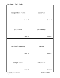 Grade 7 Math Vocabulary Flashcards, Page 37