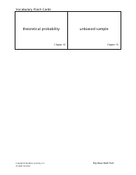 Grade 7 Math Vocabulary Flashcards, Page 39