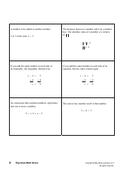 Math Glossary Flashcards, Page 2