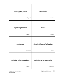 Math Glossary Flashcards, Page 31