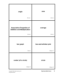 Math Glossary Flashcards, Page 3