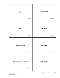 Math Glossary Flashcards, Page 7