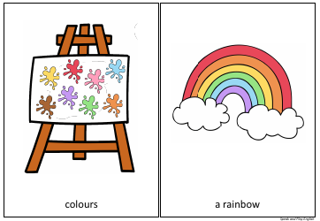 English Flashcards - Colors