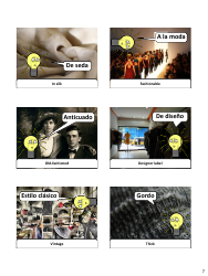 Spanish Revision Flashcards - Clothes, Page 7