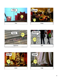 Spanish Revision Flashcards - Clothes, Page 8