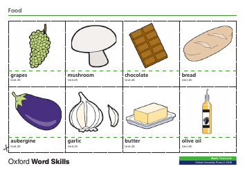 Oxford Word Skills Basic Flashcards, Page 4