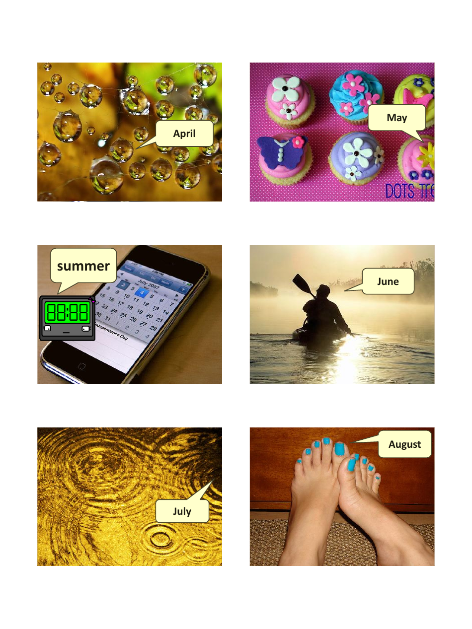 English Vocab Revision Flashcards - Time, Page 6