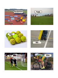 English Vocab Revision Flashcards - Sports, Page 6