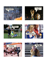 English Vocab Revision Flashcards - Sports, Page 8
